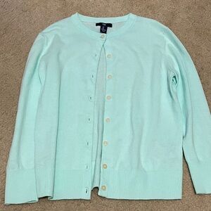 GAP Light Green Knit Sweater